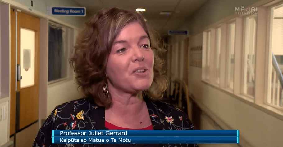Juliet interviewed by Māori Television