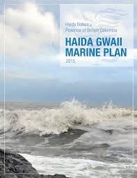Cover of the Haida Gwaii Marine Plan