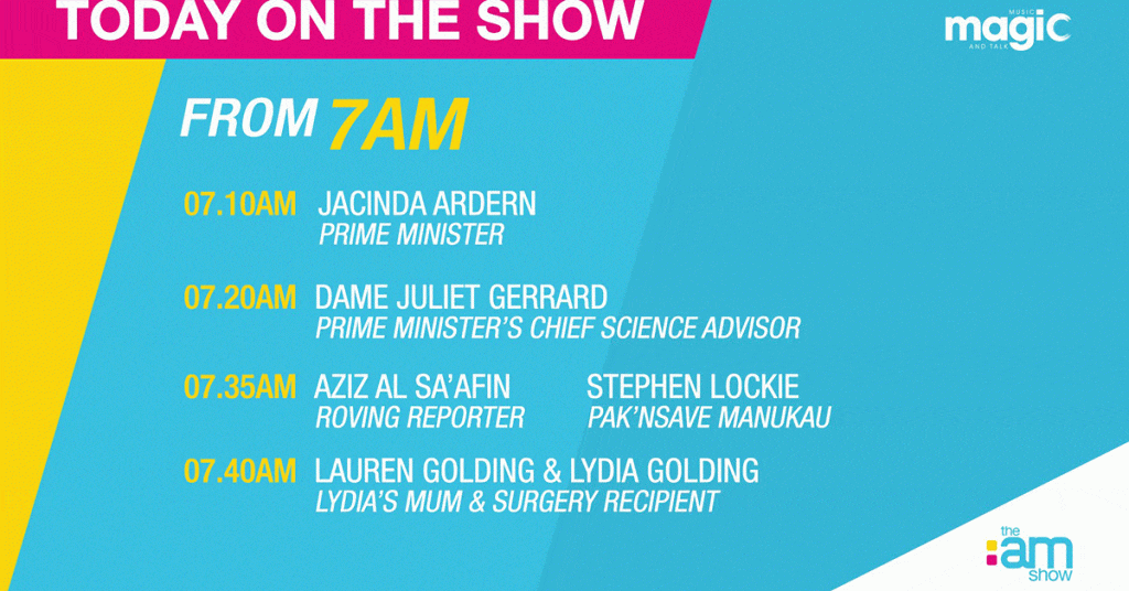Today on the show from 7am: 7.20am Juliet Gerrard